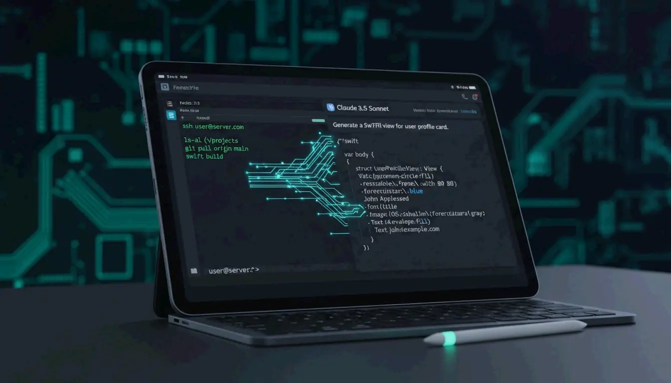 إتقان PromptKit على iOS: من عميل SSH من Panic إلى برمجة الـ Vibe المدعومة بالذكاء الاصطناعي