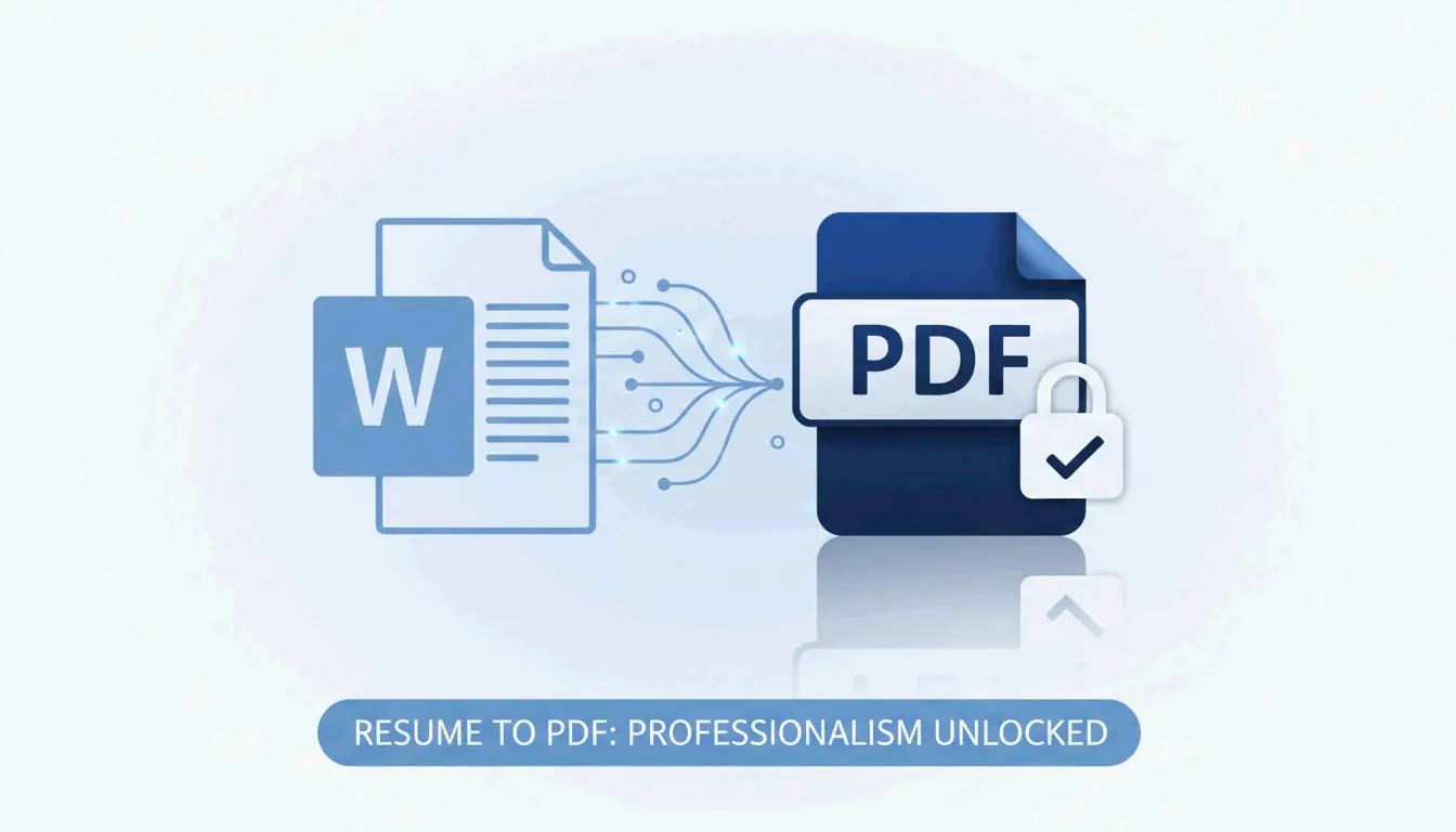 Creating Electronic Resumes: How to Perfectly Convert Word to PDF (2026)