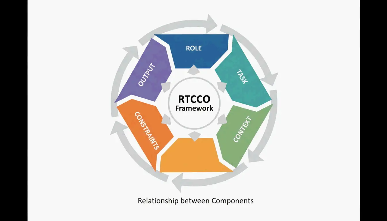 The 5 components of the RTCCO Framework
