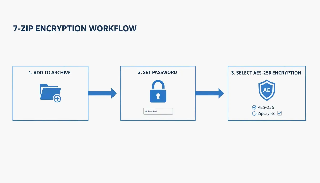 A 3-step process for secure password protection