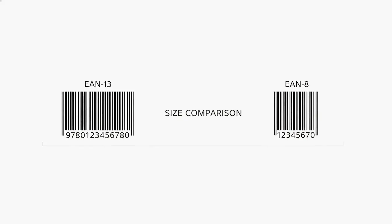 EAN-13 vs EAN-8: Which Barcode Format Fits Your Product?