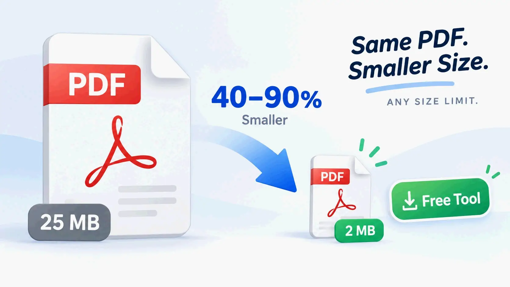 Free PDF Compress: Shrink Any PDF to Any Size Limit